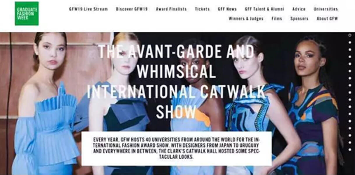 Invited to London Graduate Fashion Week