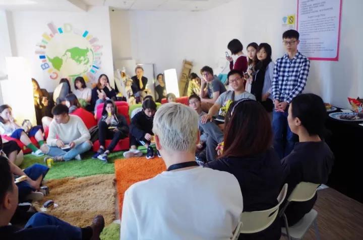 广州莱佛士设计学院炉边谈话