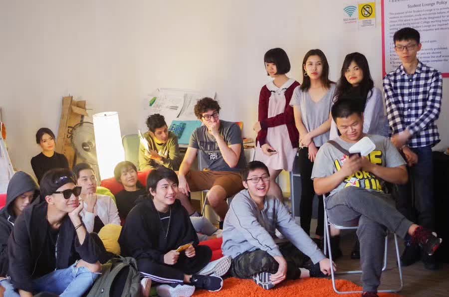 广州莱佛士设计学院炉边谈话