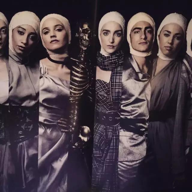 广州莱佛士设计学院师生参加伦敦时装周