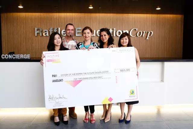 优秀的莱佛士室内设计师摘得了“Greenlam未来设计”比赛的桂冠