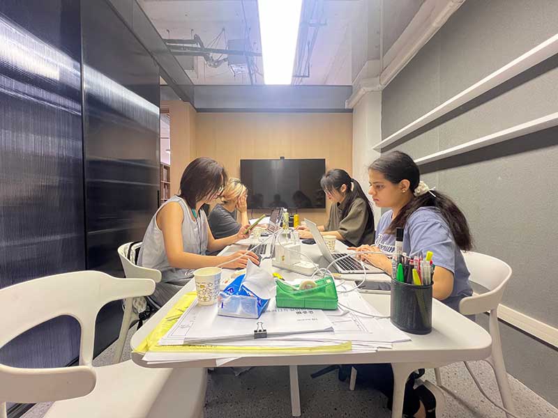 莱佛士设计学院室内设计课堂